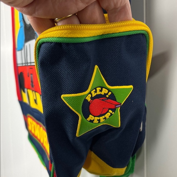 Thomas & Friends Colorful Kids Backpack 2004 H56421 “Thomas” Printed Upside Down - Picture 4 of 13